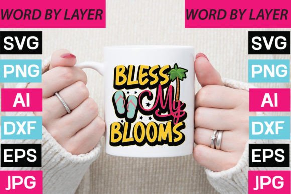 Bless My Blooms Sticker Design Review