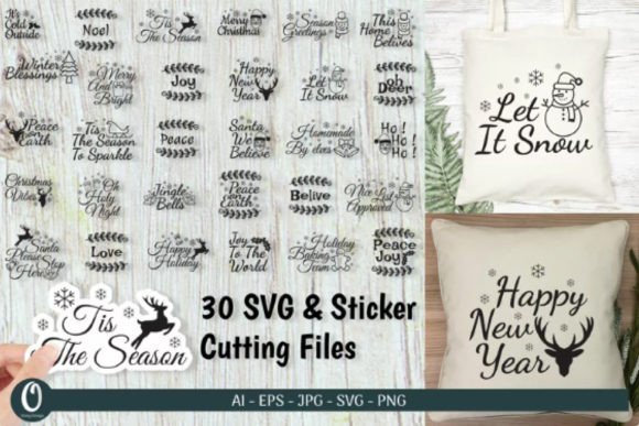 Christmas SVG 30Cutting Files Review