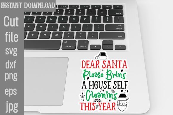 Dear Santa Please Bring a House Self Cleaning Embroidery Review