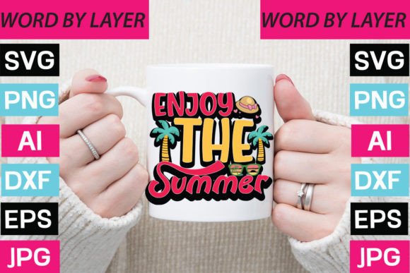 Enjoy the Summer Sticker Design Review