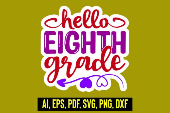 Hello Eighth Grade Embroidery Design Review