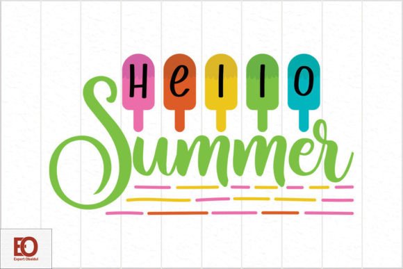 Hello Summer - Retro Summer Svg Design Review