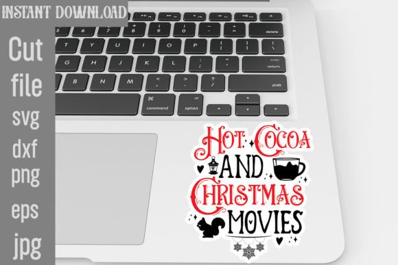 Hot Cocoa and Christmas Movies SVG Cut F Review