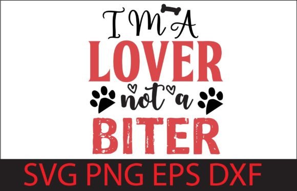 I M a LOVER NOT a BITER Embroidery Review