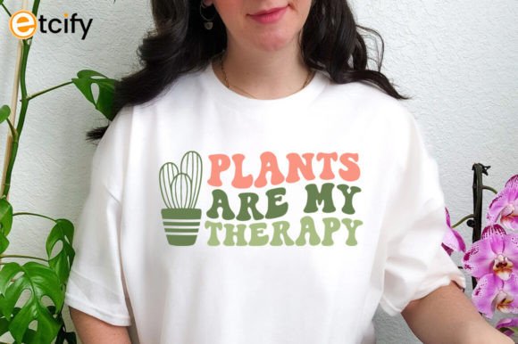 Plants Are My Therapy Svg Tshirt Review