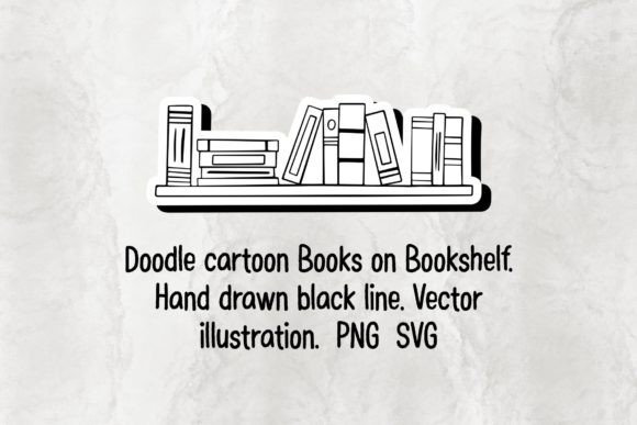 Reviewing Bookshelf PNG SVG for Embroidery Projects