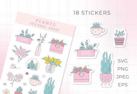 Stickers Sheet PLANTS Svg: A Designer’s Real-World Embroidery Review