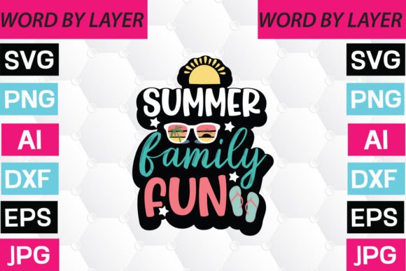 Summer Family Fun Sticker Design Review