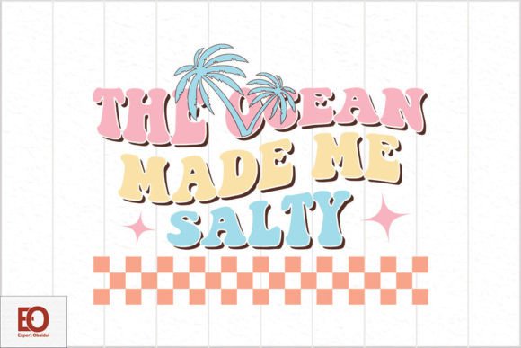 The Ocean Made Me Salty - Retro Summer Embroidery Review