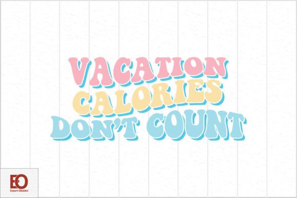 Vacation Calories Don’t Count - Retro Embroidery Review