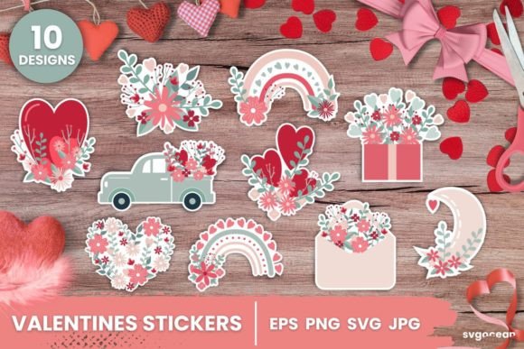 Valentine s Day Stickers Printable: A Designer’s Stitch Test
