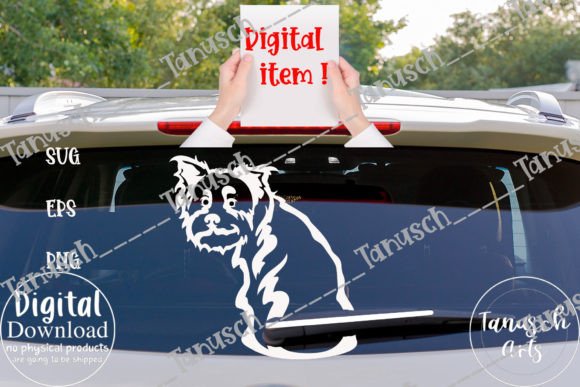 Yorky Wagging Tail Car Window SVG Review