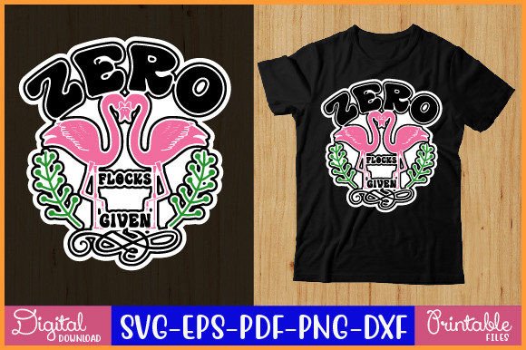 Zero Flocks Given Sticker Embroidery Review